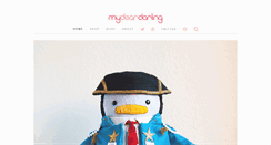 Desktop Screenshot of mydeardarling.com